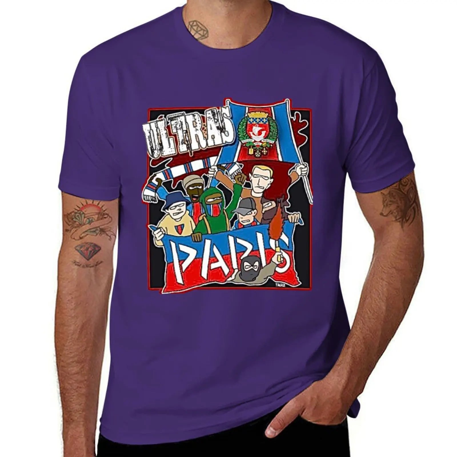 T-shirt Ultras Paris – Édition Supporter