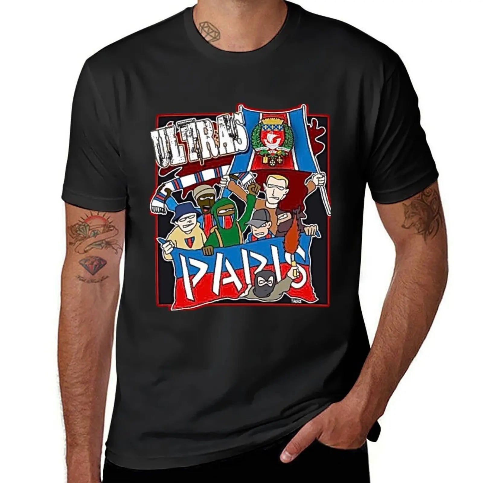 T-shirt Ultras Paris – Édition Supporter