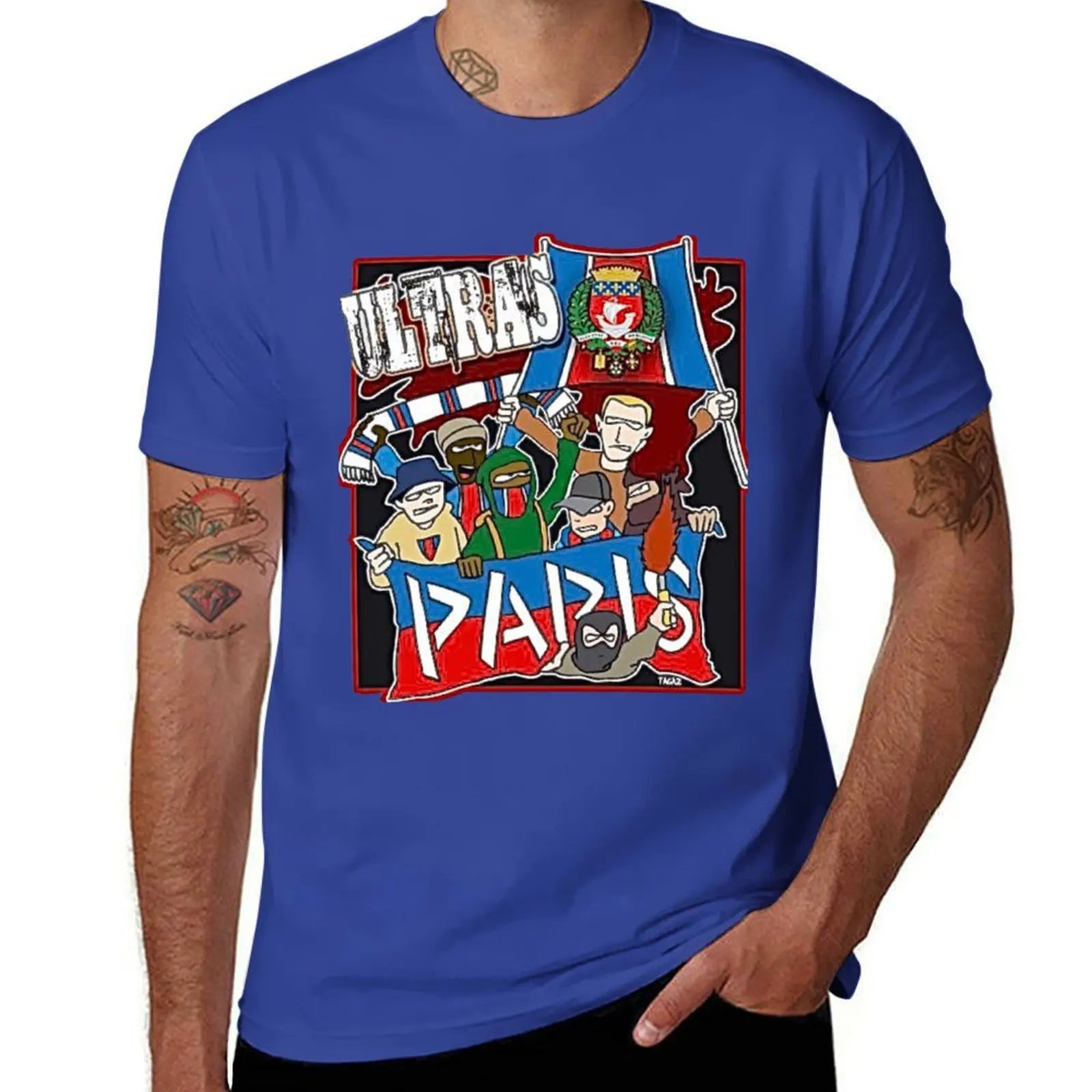 T-shirt Ultras Paris – Édition Supporter