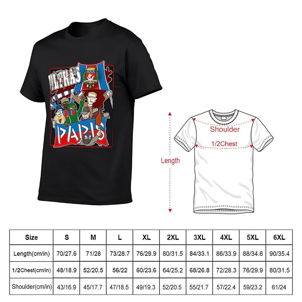 T-shirt Ultras Paris – Édition Supporter
