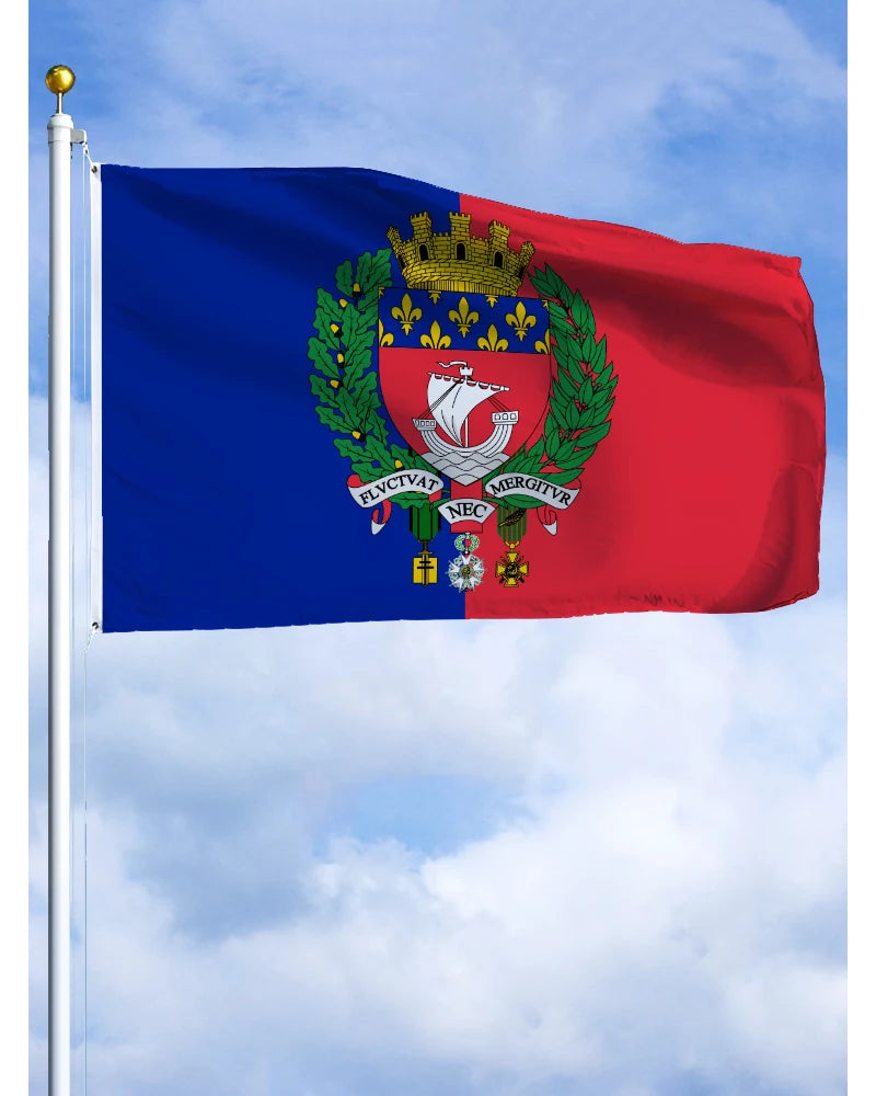 Drapeau Paris Premium 🇫🇷

Affichez fièrement vos couleurs !

Ajoutez une touche unique à votre intérieur ou à votre extérieur avec ce drapeau en polyester de haute qualité. Idéal pour décorer une chambre, un salon, un bureau, un balcon ou pour afficher