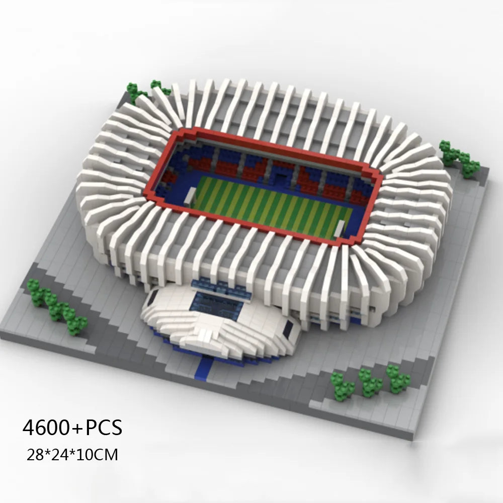 Maquette 3D du Parc des Princes – Mini Blocs de Construction (4600 pièces)