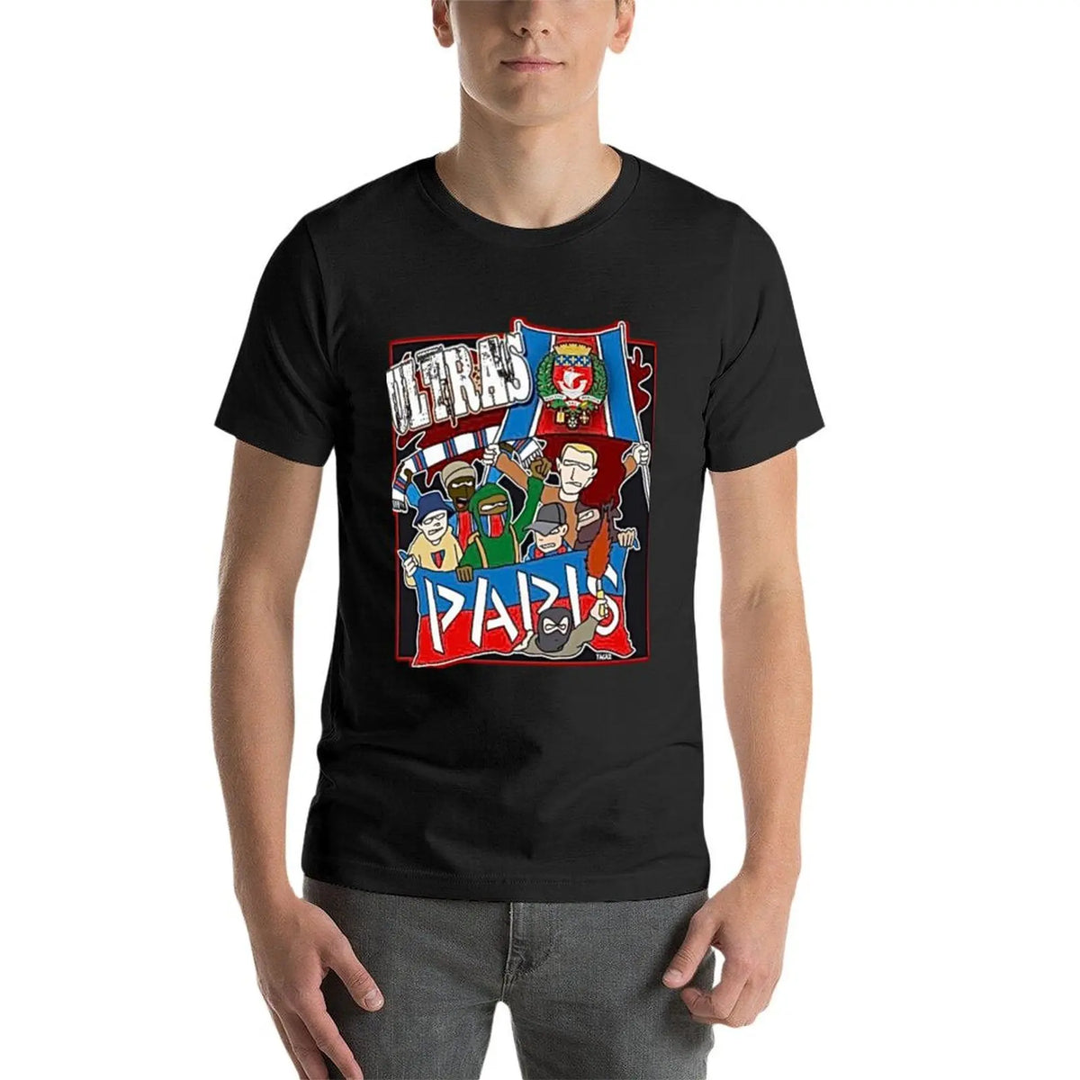 T-shirt Ultras Paris – Édition Supporter